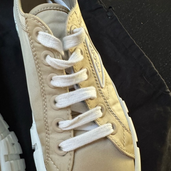 Prada platform sneaker shoes nylon.Authentic from beverly boutique. - Picture 7 of 15
